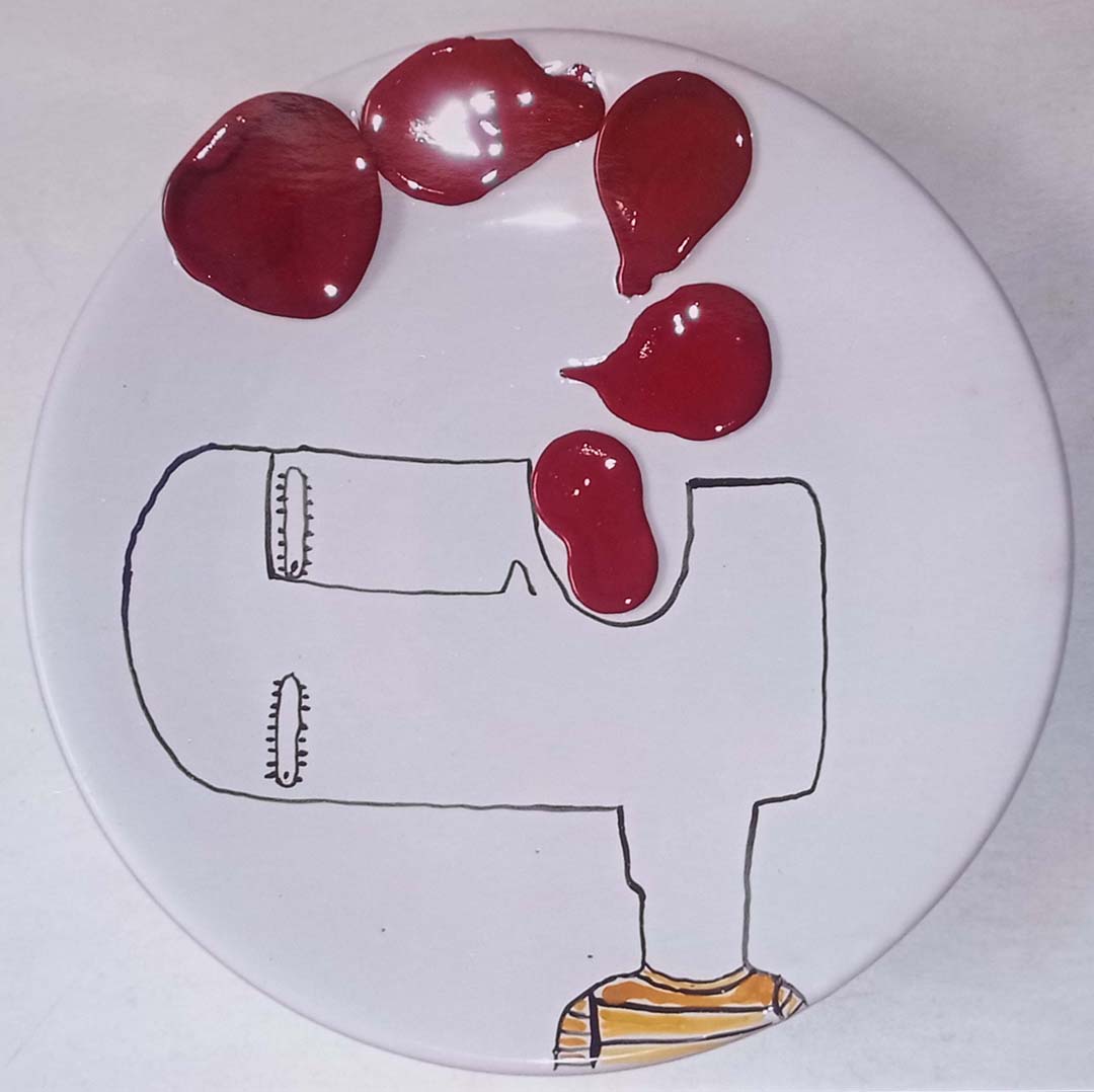 Immagine dell'opera di Fabrizio Dusi – Monologo, 2008 – ph. Fabrizio Dusi