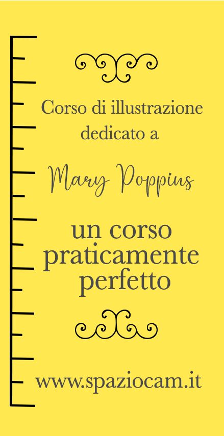 Immagine del corso di illustrazione on-line: Mary Poppins, un corso praticamente perfetto di Laura Cortinovis