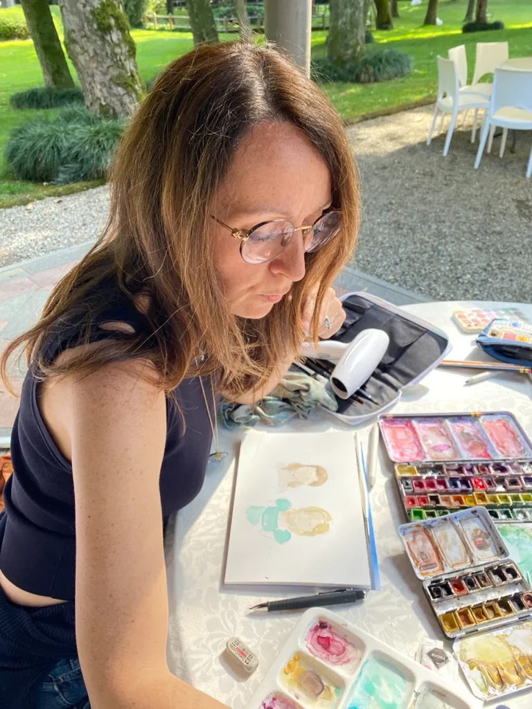 Festa del Borgo - Live Sketching ad acquerello e Ritratto Fotografico