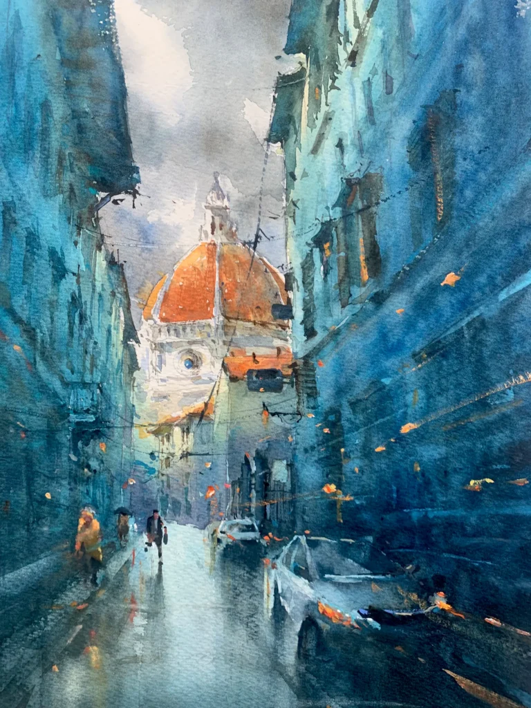 Workshop di acquerello con Geremia Cerri a Bergamo