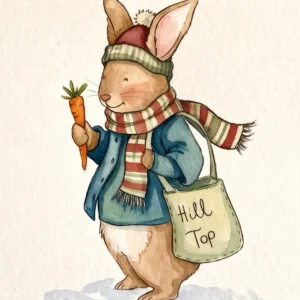 Natale a casa di Beatrix Potter - Corso di illustrazione ad acquerello online