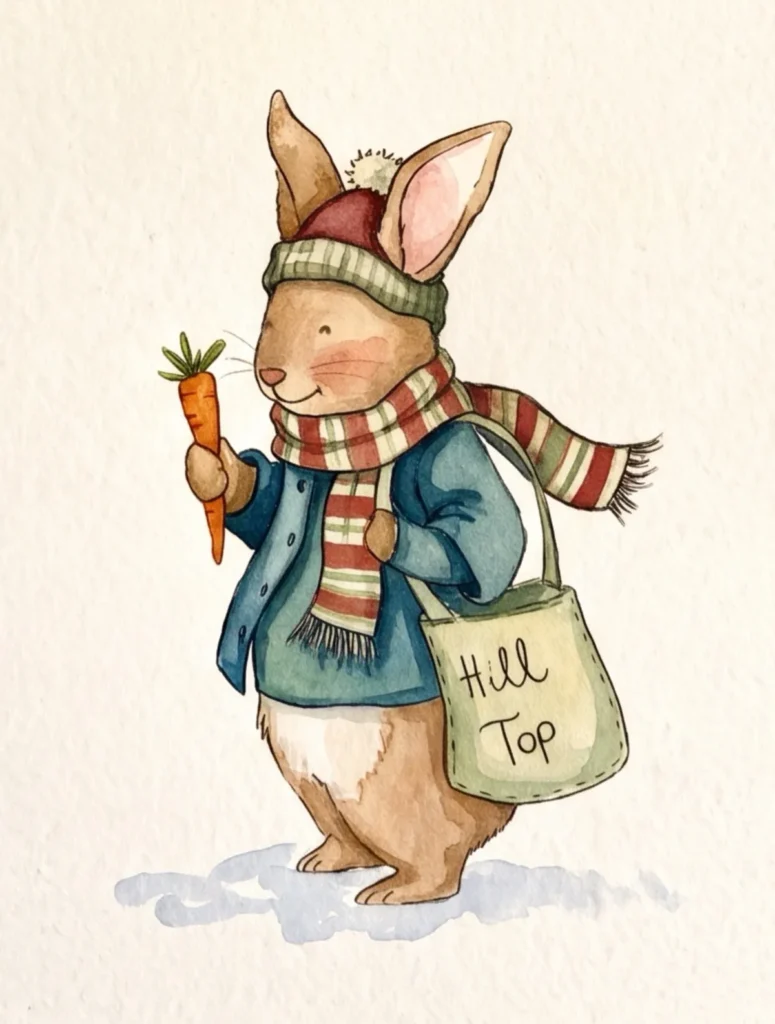 Natale a casa di Beatrix Potter – Corso di illustrazione ad acquerello online